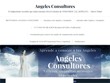 Tablet Screenshot of angelesconsultores.com